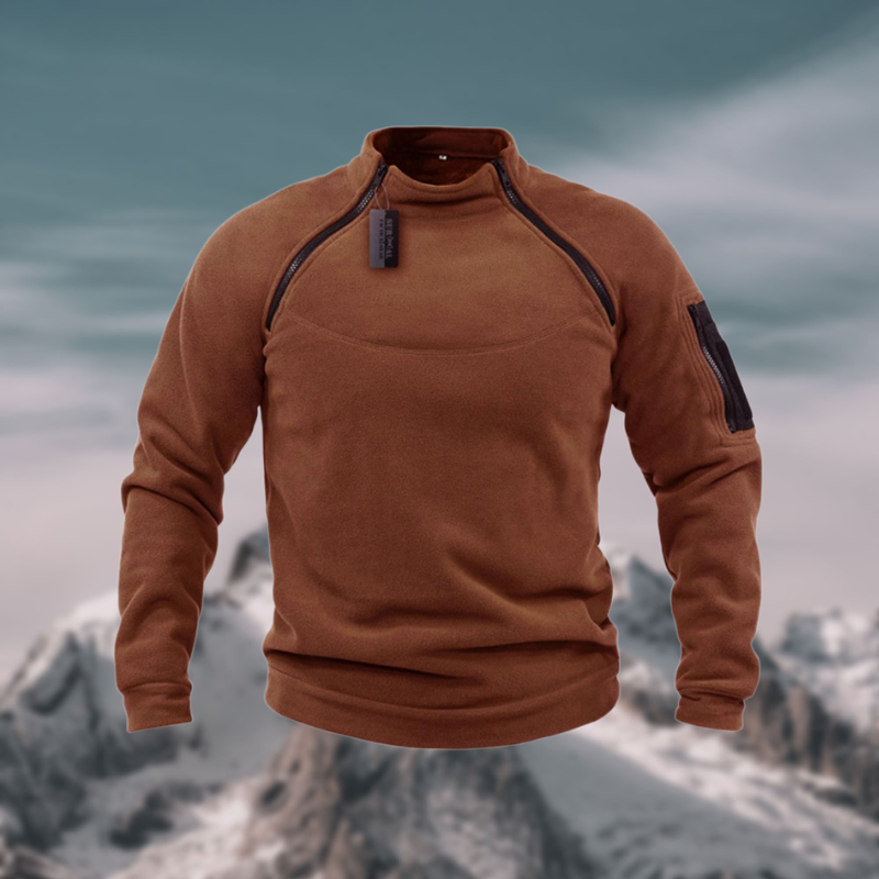 Street Wave Parker Tactical Fleece Pullover For Men Lightweight Wind Resistant