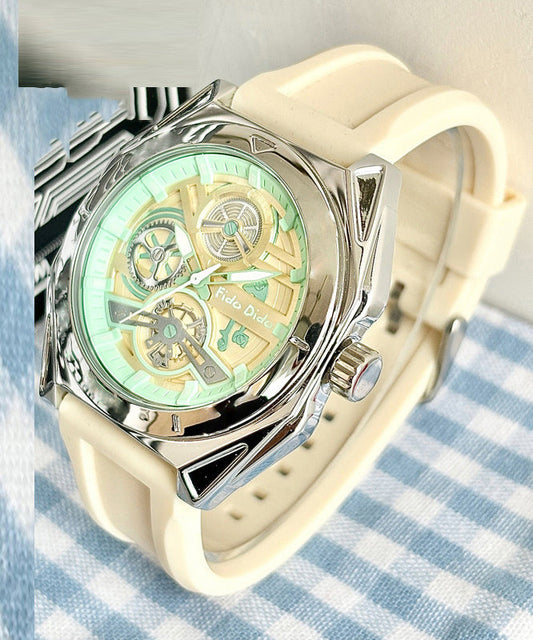 Montres mignonnes à mouvement à quartz en caoutchouc de silicone étanches - Street-Wave