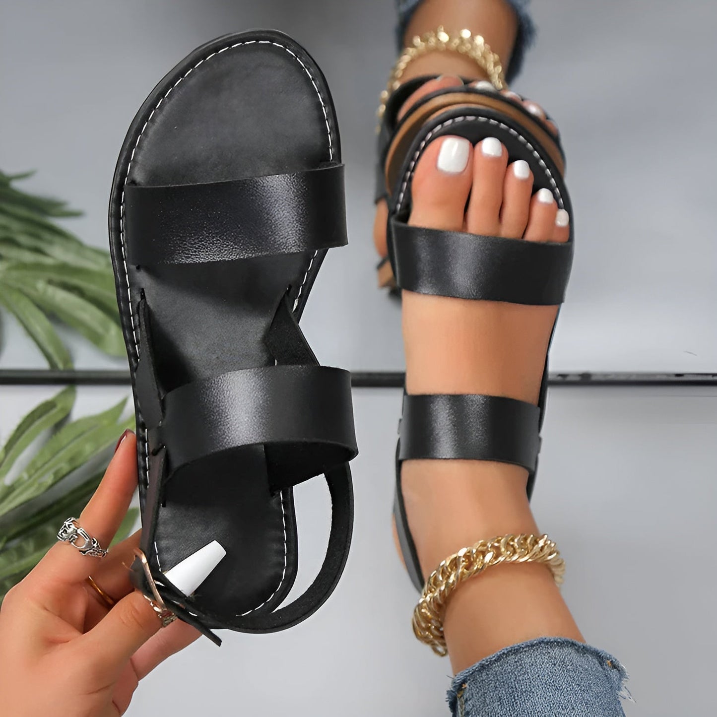 Streetwave Orthopedic Sandals For Women With Adjustable Straps For All Day Comfort And Support