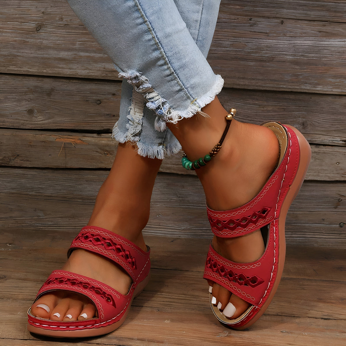 Orthopedic Women's Sandals By Street-wave Ultra Comfortable All-Day Support And Style