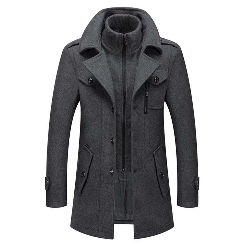 Streetwave Mens Winter Coat Warmth And Style With Removable Liner For All Weather Comfort