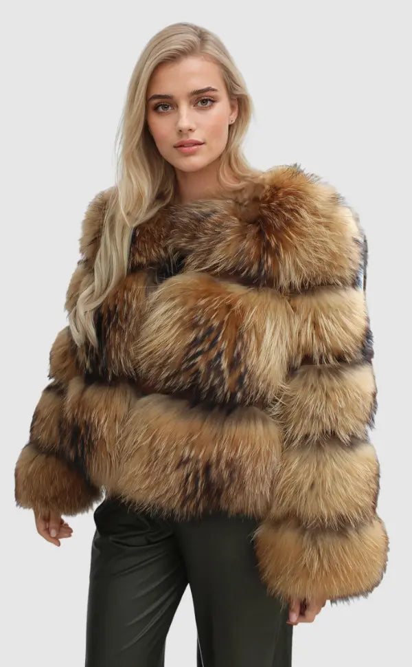 Street-Wave Faux Fur Jacket For Women Luxurious Warmth And Glamorous Streetwear Style For Every Occasion