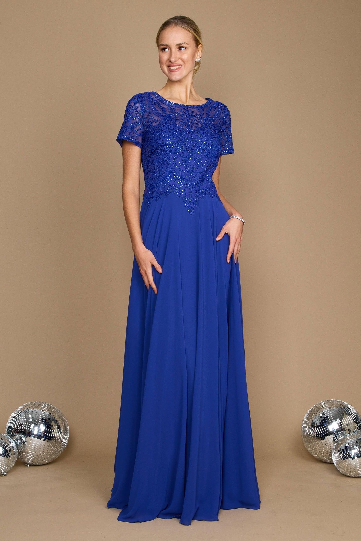 Mother Of The Bride Dress Chiffon Glam For Moms Street-Wave