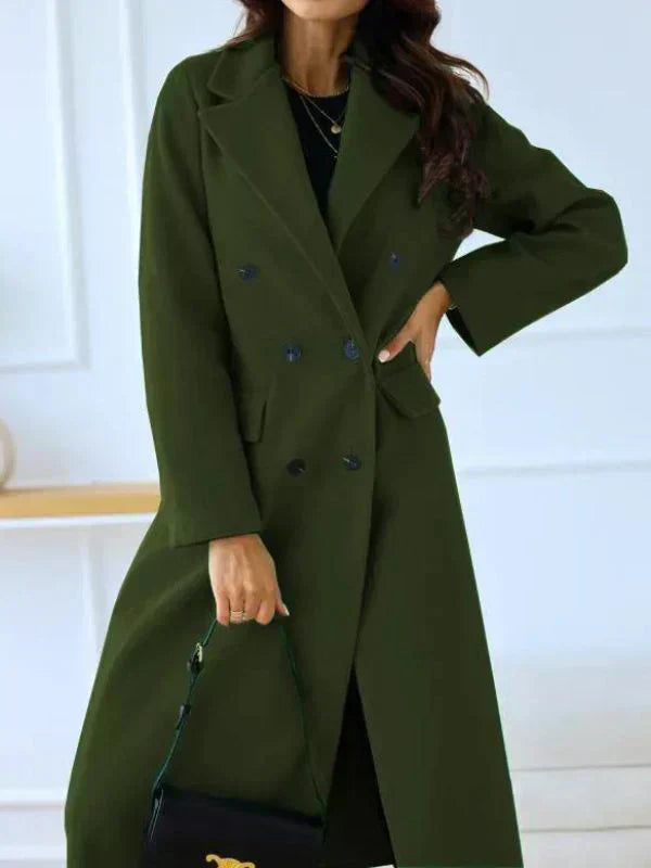 Street-wave Women Long Warm Winter Coat Elegant Insulated Tailored Fit For Casual And Formal Wear