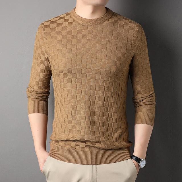 Street-Wave Mens Leisure Sweater Elegant Comfort With Classic Look For Everyday Wear
