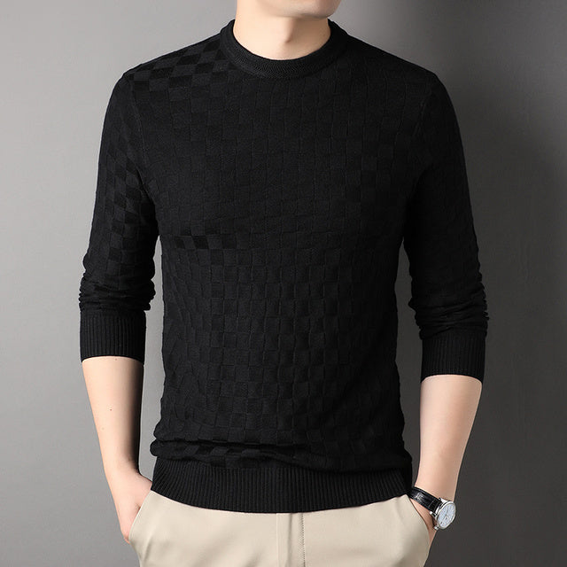 Street-Wave Mens Leisure Sweater Elegant Comfort With Classic Look For Everyday Wear