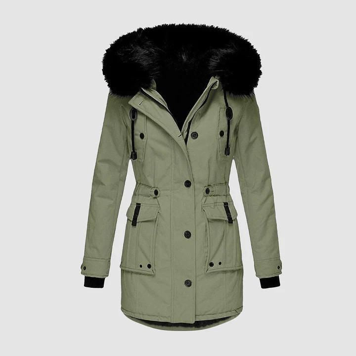 Dita Long Womens Winter Coat Streetwave Luxurious Insulation And Warmth For Women Belted Silhouette