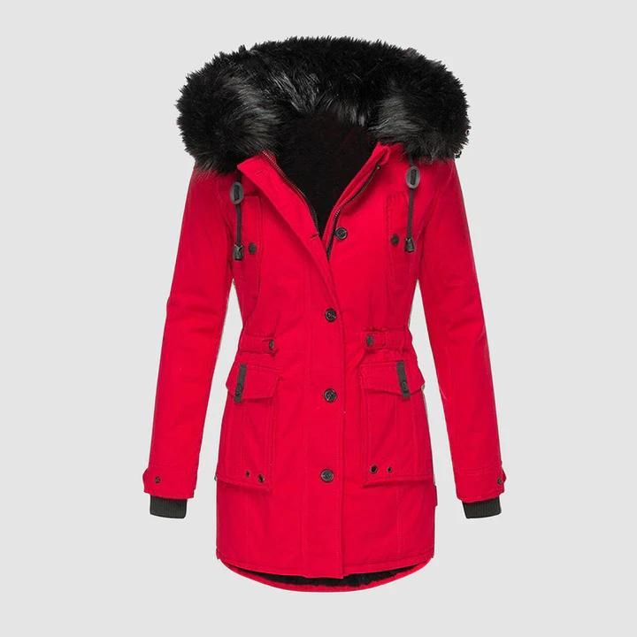Dita Long Womens Winter Coat Streetwave Luxurious Insulation And Warmth For Women Belted Silhouette