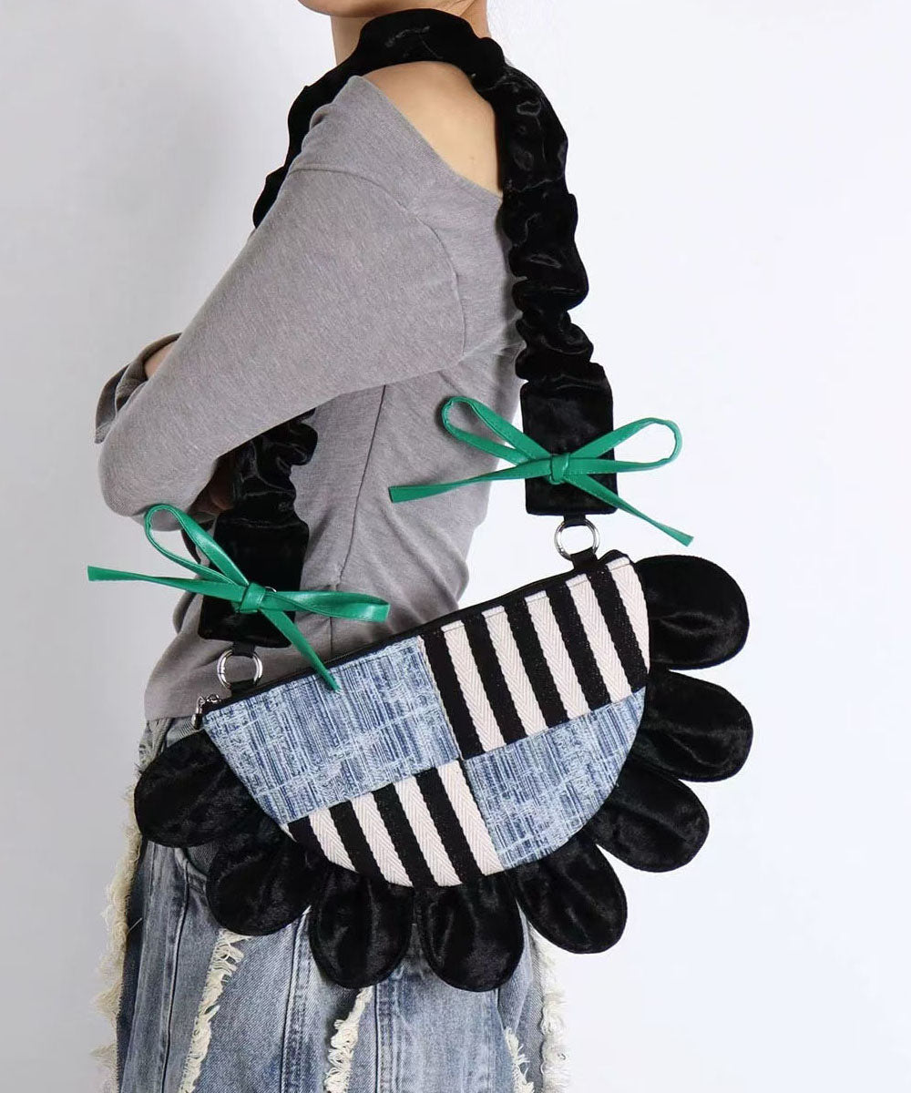 Sacs à bandoulière en patchwork en forme d'éventail à faire soi-même - Street-Wave