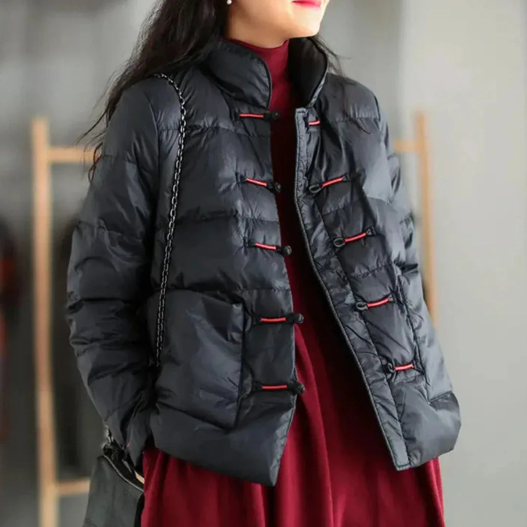 Dale Knotted Down Jacket Waylynn Unisex Lightweight Warmth