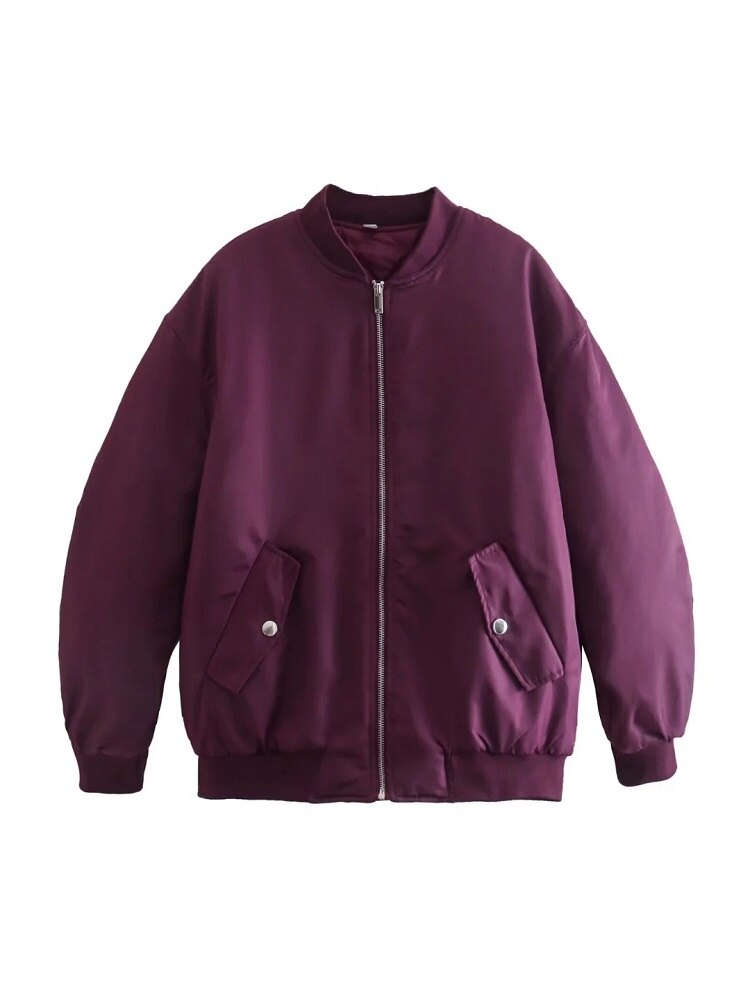 Street-wave Bomber Jacket With Trendy Details For Youth Streetwear And Warm Transitional Weather