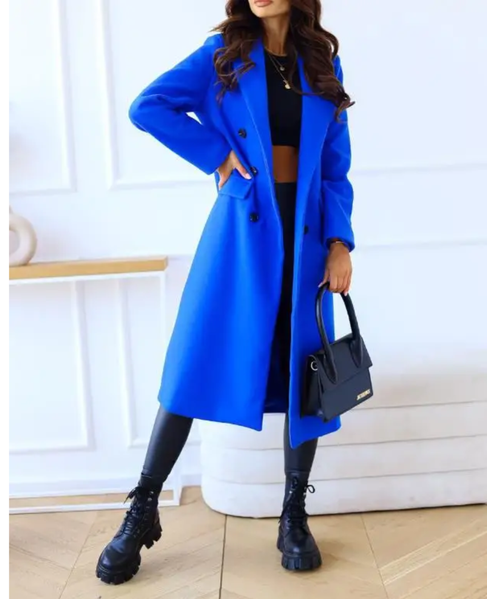 Streetwave Winter Coat For Women Long Lined Warmth Fleece Lined Timeless Cut Urban City Ready Everyday