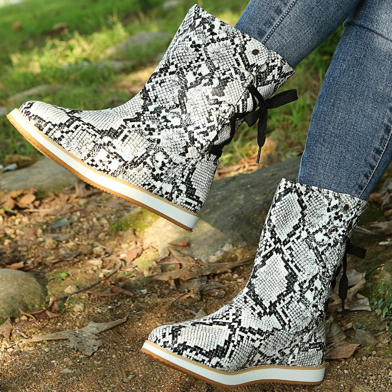 Street-Wave Women's Snow Boots Ultra Comfort All Day Flexibility and Support for Cold Weather