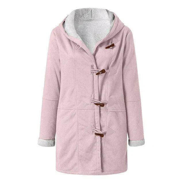 Street-Wave Women's Winter Coat With Plush Sherpa Lining For Warm Casual Everyday Style