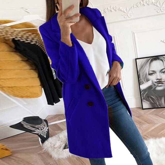 Street-Wave Wool Blazer For Women - Elegant, Classic Cut, Premium Comfort For Everyday Street Style