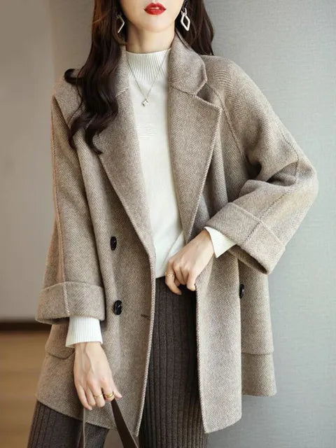 Street-Wave Wool Ladies Winter Coat For Women With Timeless Warmth And Luxurious Comfort