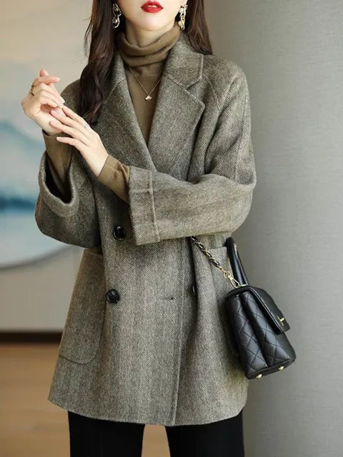 Street-Wave Wool Ladies Winter Coat For Women With Timeless Warmth And Luxurious Comfort