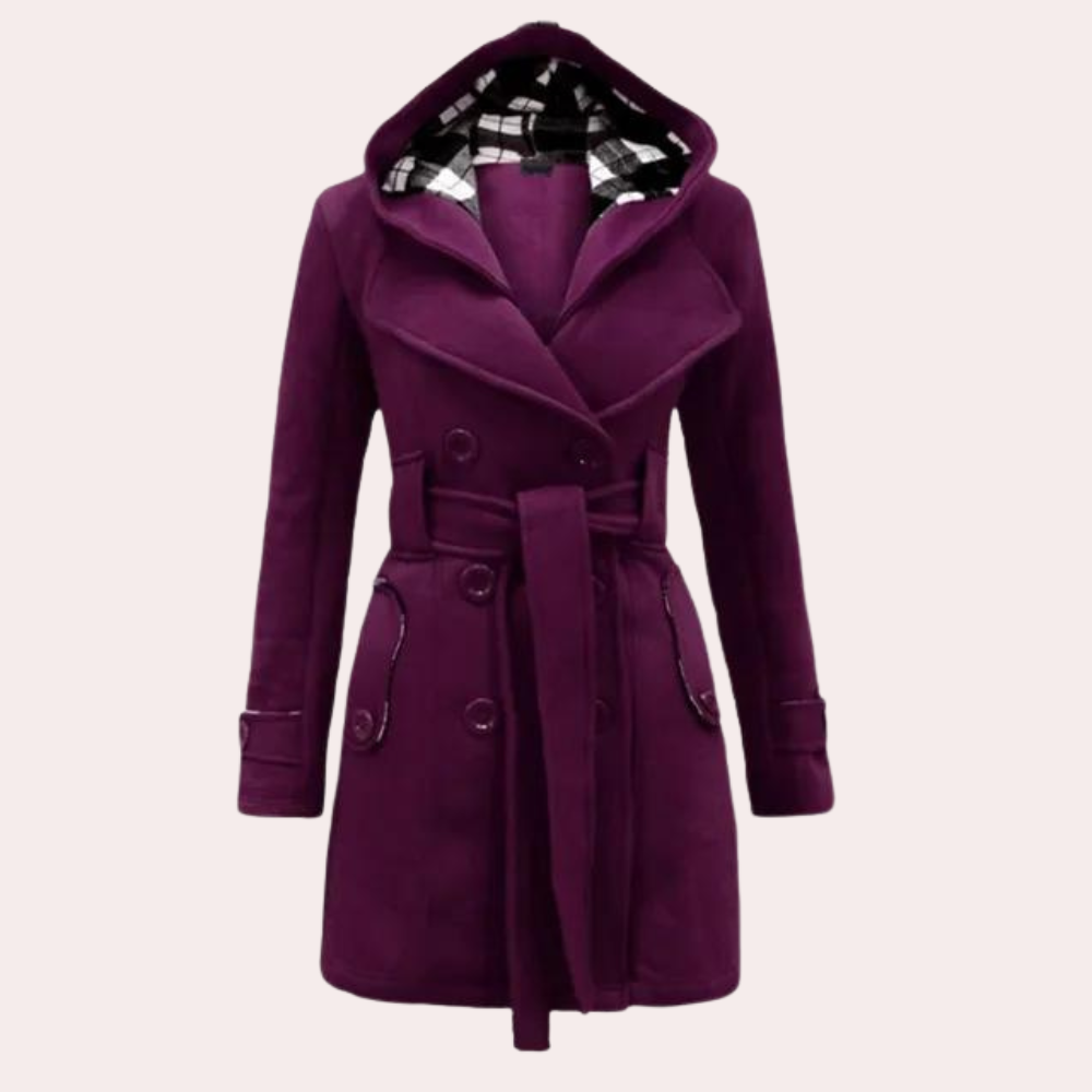 Street-Wave Classic Women's Cozy Winter Coat For Cold Weather With Plush Lining