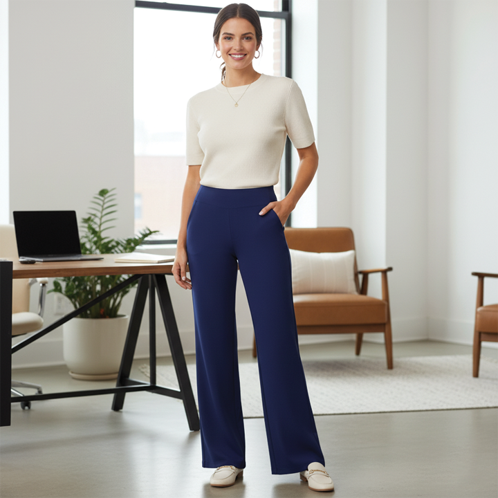 Julie Wide Leg Pants Street Wave For Everyday Wear All Day Comfort
