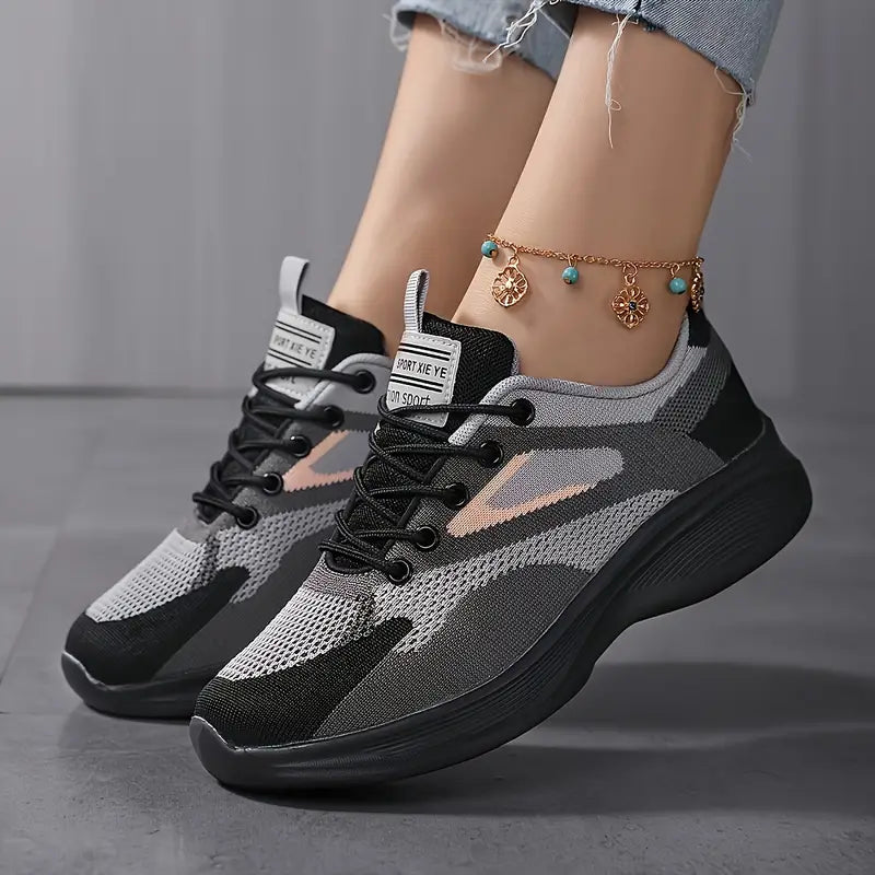 Lyric Woven Casual Shoes Breathable Lightweight Comfort Street-Wave Women's Outdoor Sneaker