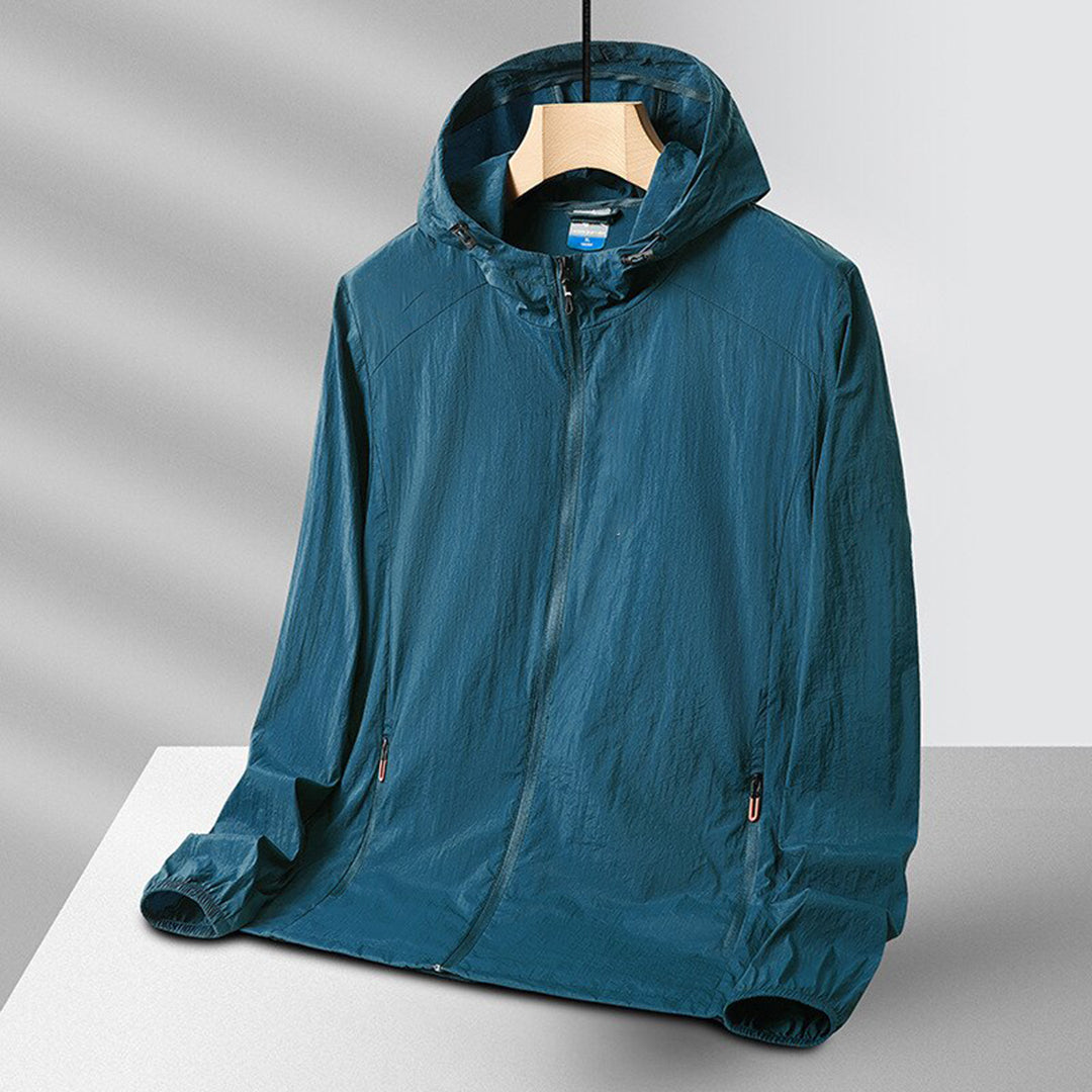 NASH Windbreaker Jacket For Men Weatherproof Wind And Rain Protection Hooded Streetwear Streetwave