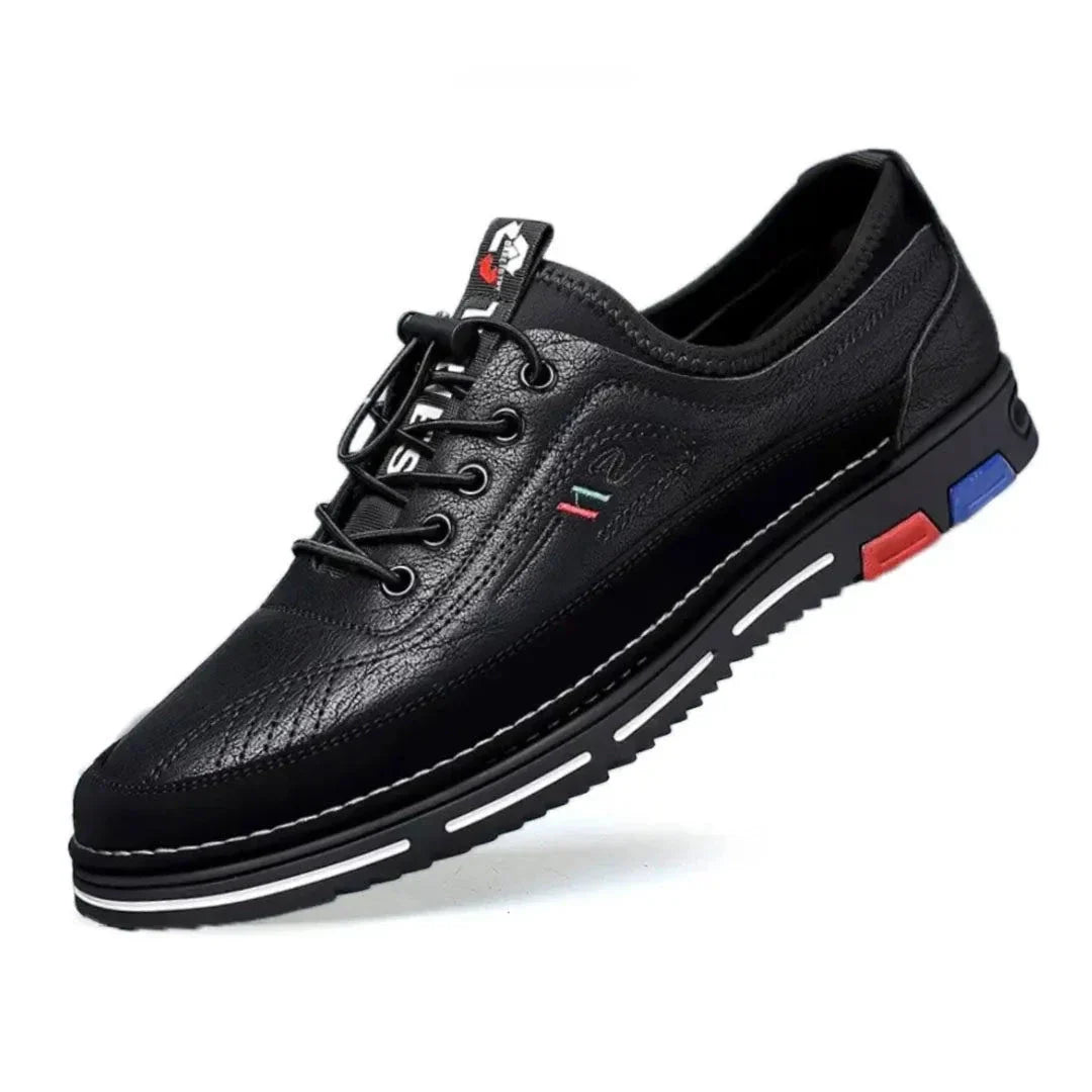 Waylynn Derrick Leather Sneakers For Urban Walkers All Day Comfort