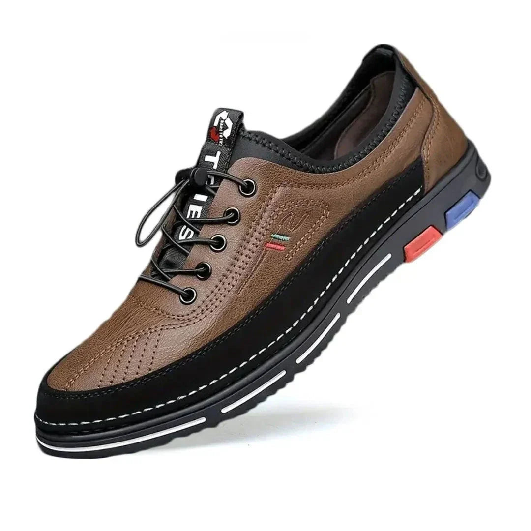 Waylynn Derrick Leather Sneakers For Urban Walkers All Day Comfort