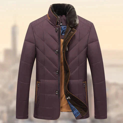 Street-Wave Ezra Padded Winter Jacket For Men Quilt Warmth