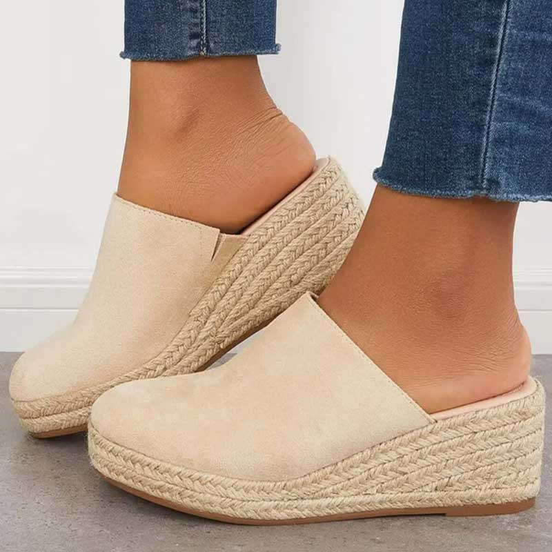 Cat Lover Wedge Sandals Streetwave For Women Fashionable Jute Platform Heels All Day Comfort