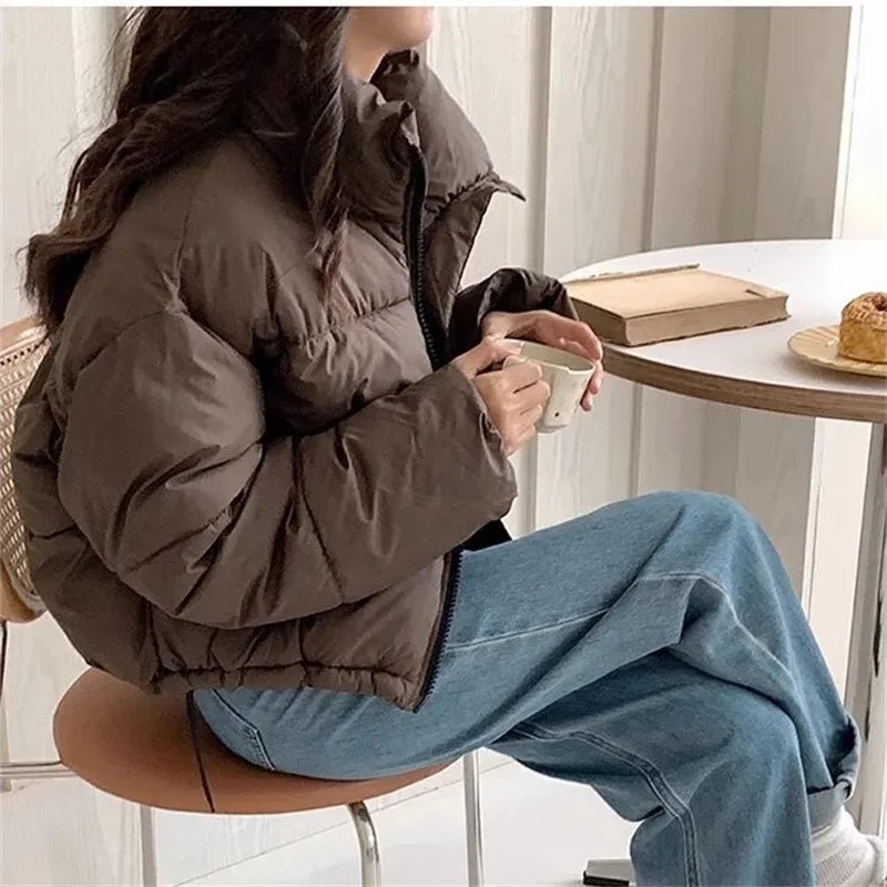 Street-wave Women's Winter Puffer Jacket With Lightweight Warmth And Modern Fit For Cold Weather