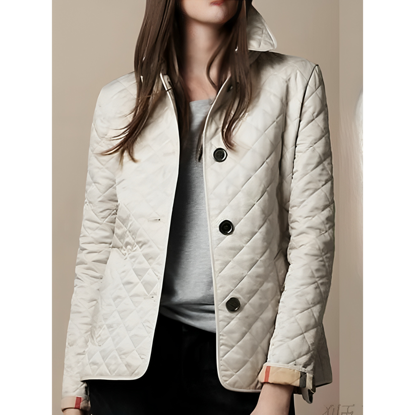 Street-Wave Quilted Padded Jacket Lotte Lightweight Warm Urban Women Transitional Wear