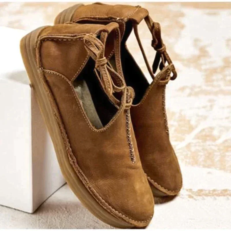 Lyrenis Leather Boots For Autumn Walkers Premium Comfort Durable Leather Elegant Fall Footwear