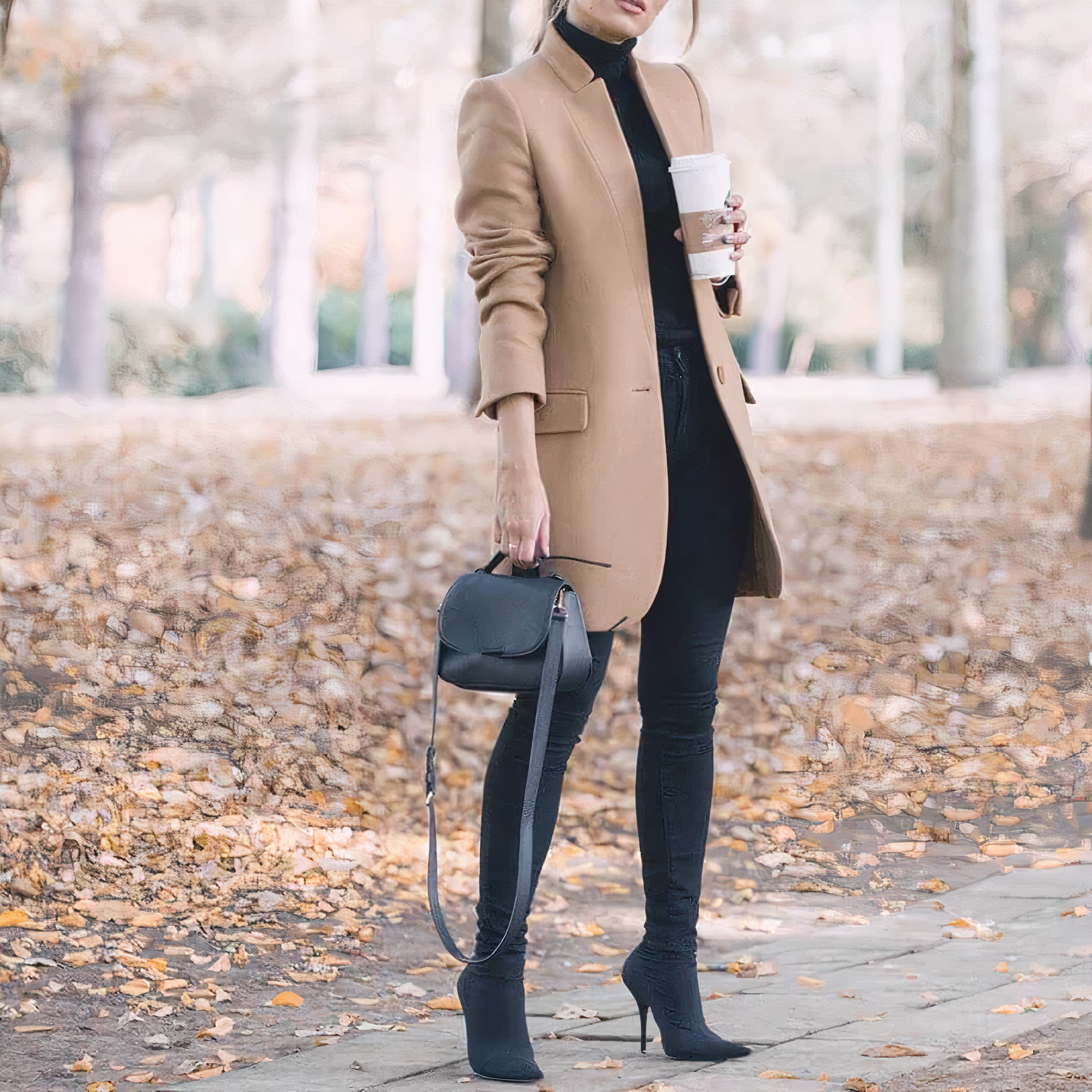 Street Wave Professional Long Sleeve Blazer For Women Elegant Tailored Officewear