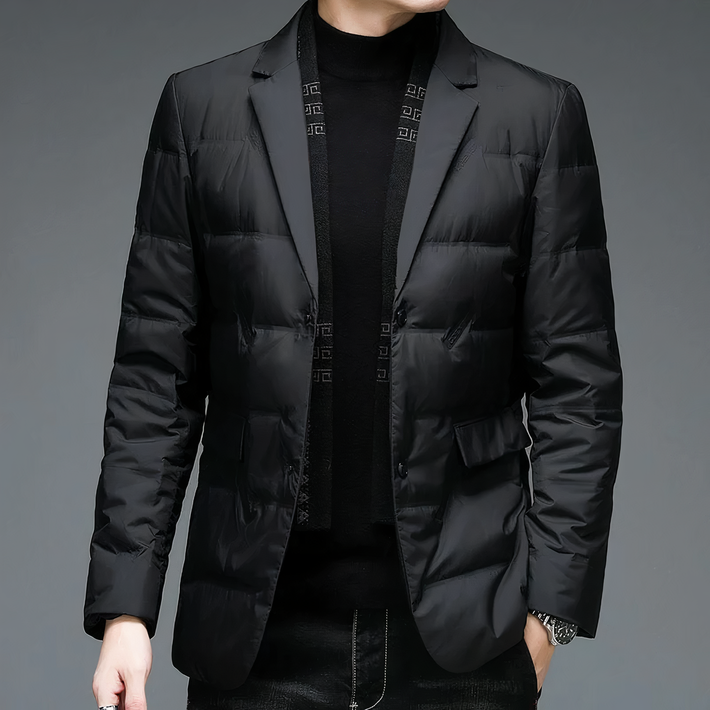 Street-wave Men's Blazer Timeless Sustainable Elegance For Formalwear Aficionados
