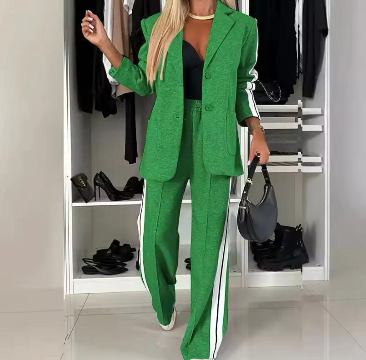 Emme Women Blazer Set With Tailored Fit For Effortless Elegance And Versatility For Work And Weekend