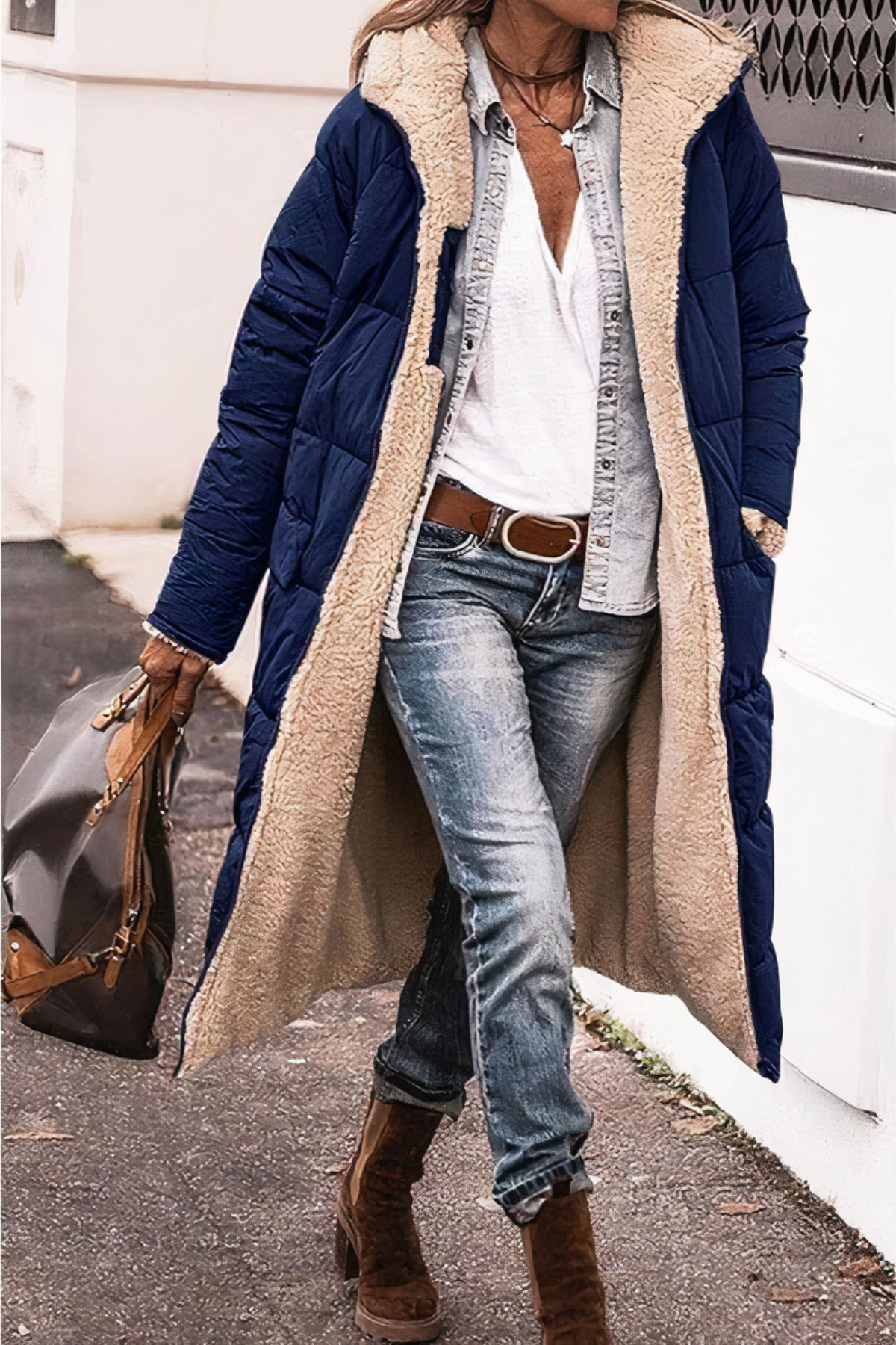 Streetwave Women Winter Parka Ultra Warm Puffer Coat For Cold Days Cozy Style Everyday Wear