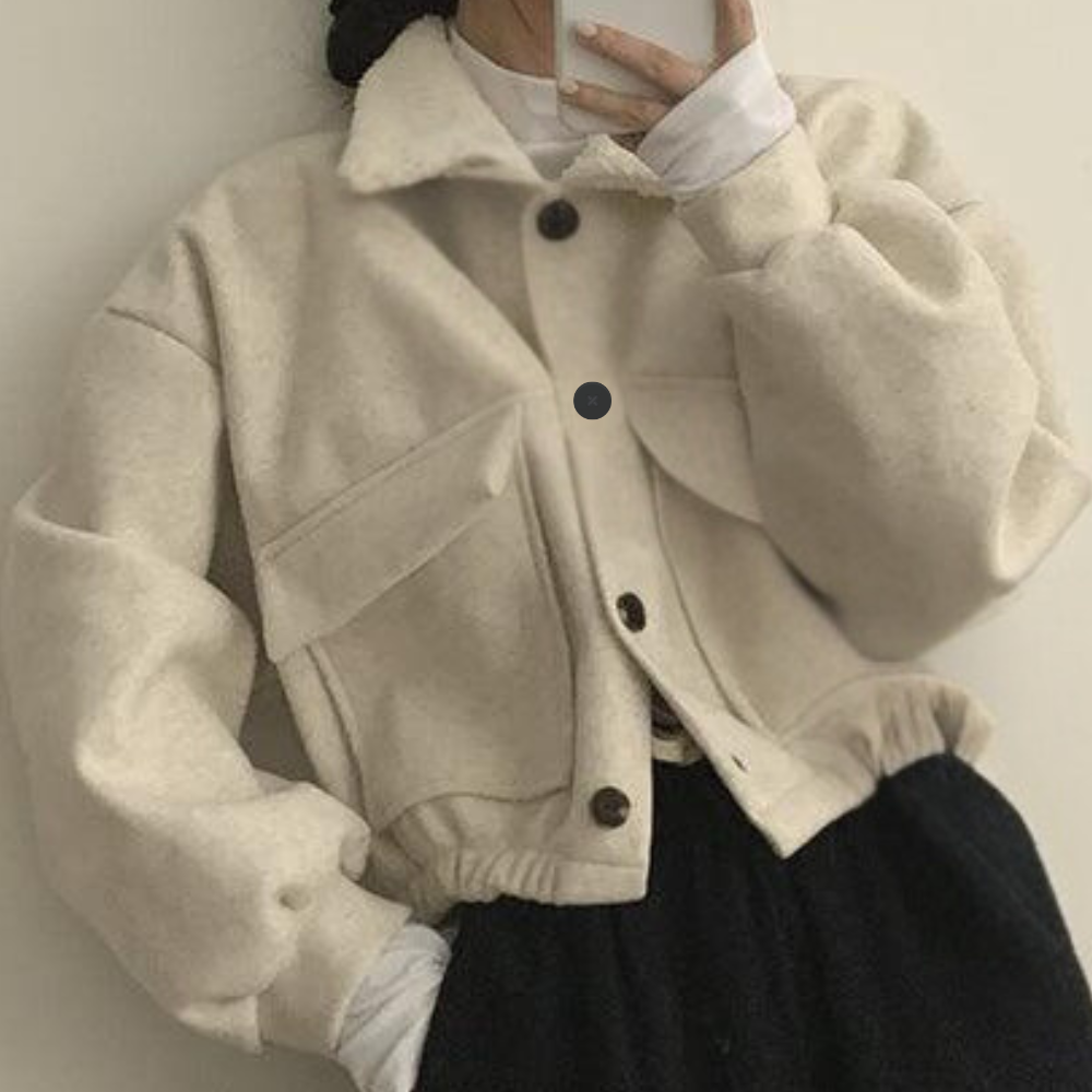 Street-Wave Womens Warm Coat Luxury Winter Jacket With Shearling Collar And Timeless Fit