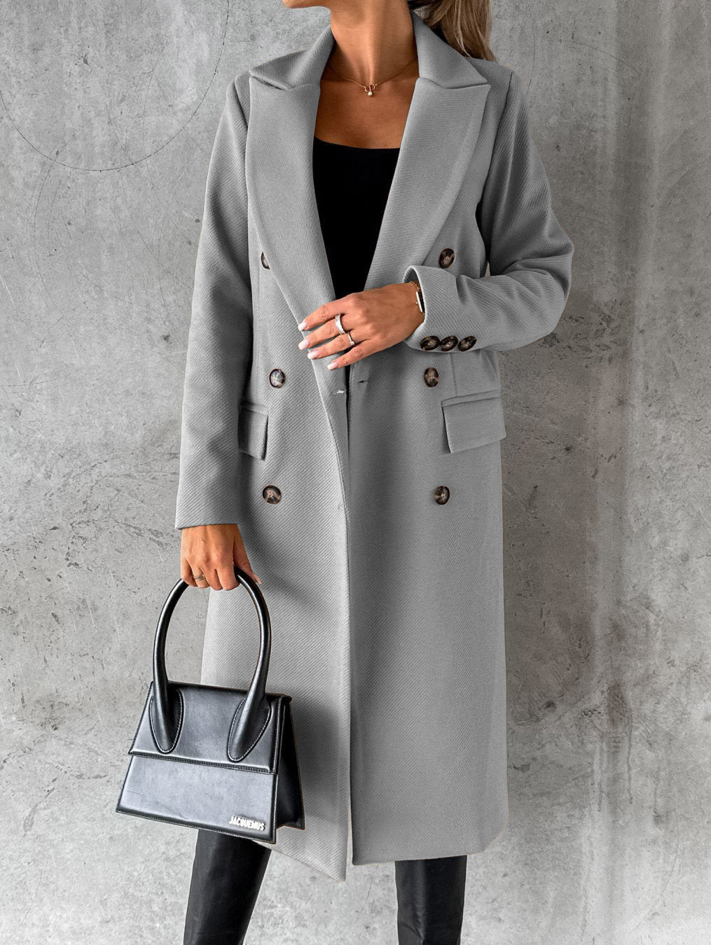 Street-wave Camel Wool Coat For Women Timeless Chic And Comfortable Versatile Outerwear