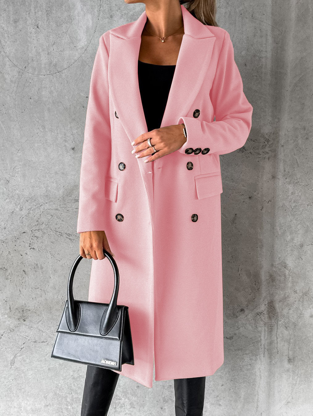 Street-wave Camel Wool Coat For Women Timeless Chic And Comfortable Versatile Outerwear