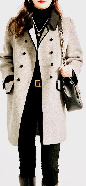 Street-wave Elegant Winter Coat For Women With Chic Tailored Fit And Warmth For Everyday Style