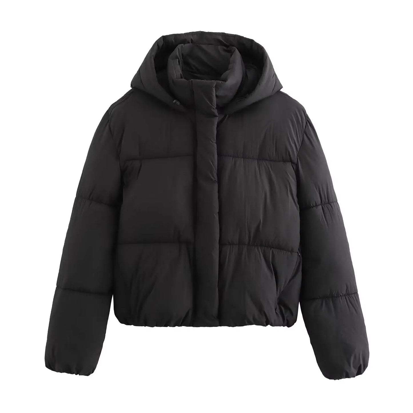 Street Wave Women's Insulated Puffer Jacket Hooded Winter Coat For Ultimate Warmth And Style