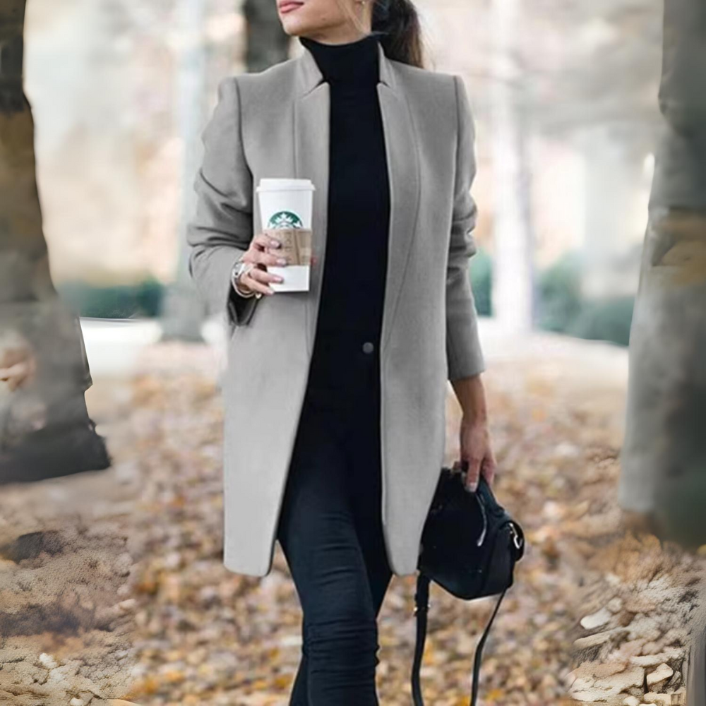 Street-wave Womens Coat Effortless Chic Everyday Outerwear For Confident Style And Comfort