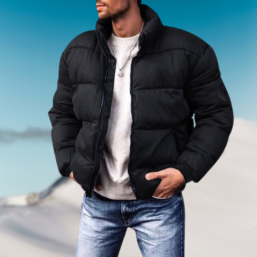 Street-Wave Winter Down Jacket For Men - Premium Warmth, Lightweight Insulation, Cozy Everyday Outerwear