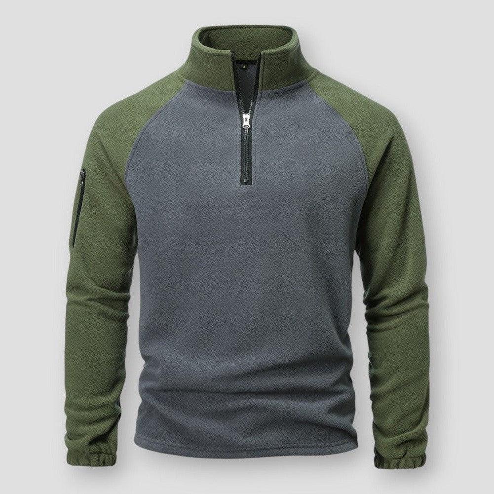 Street-wave Men's Fleece Jacket Warmth and Rugged Comfort for Outdoor Adventures