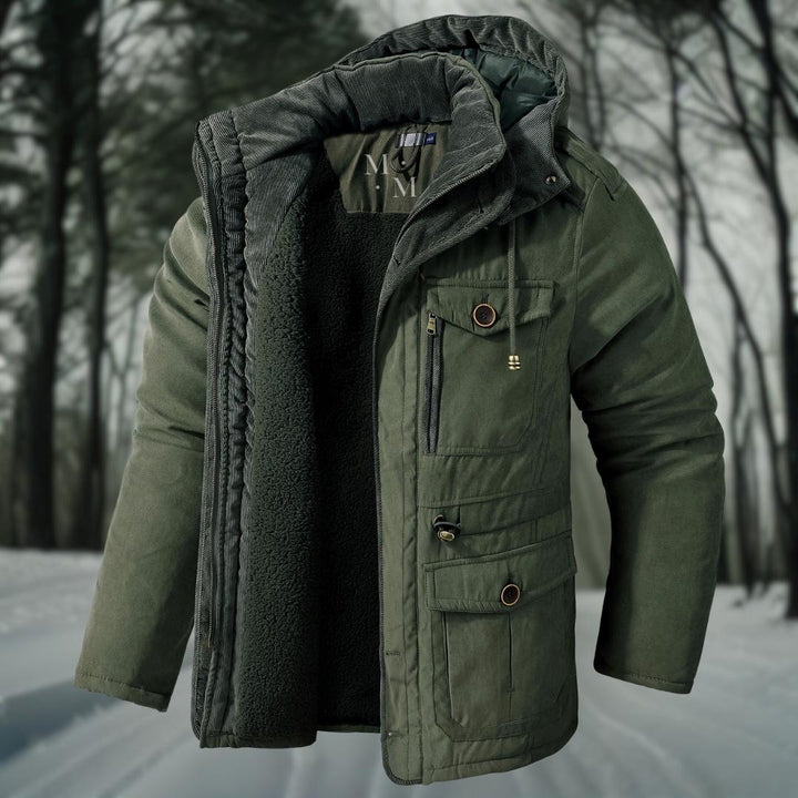 Street-wave Men’s Winter Jacket With Cozy Comfort Factor For Stylish, Practical Warmth