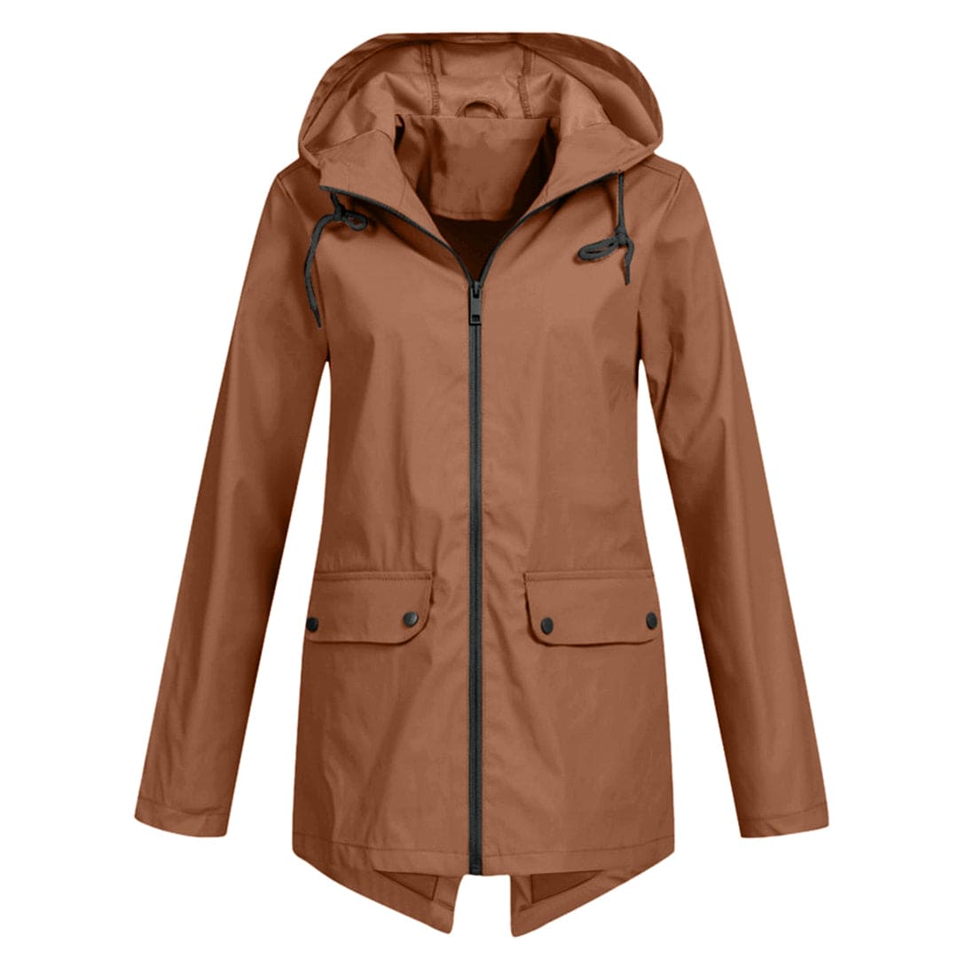 Streetwave Women Zip Jacket Versatile Lightweight Durable Outerwear Hooded With Pockets For Everyday Style