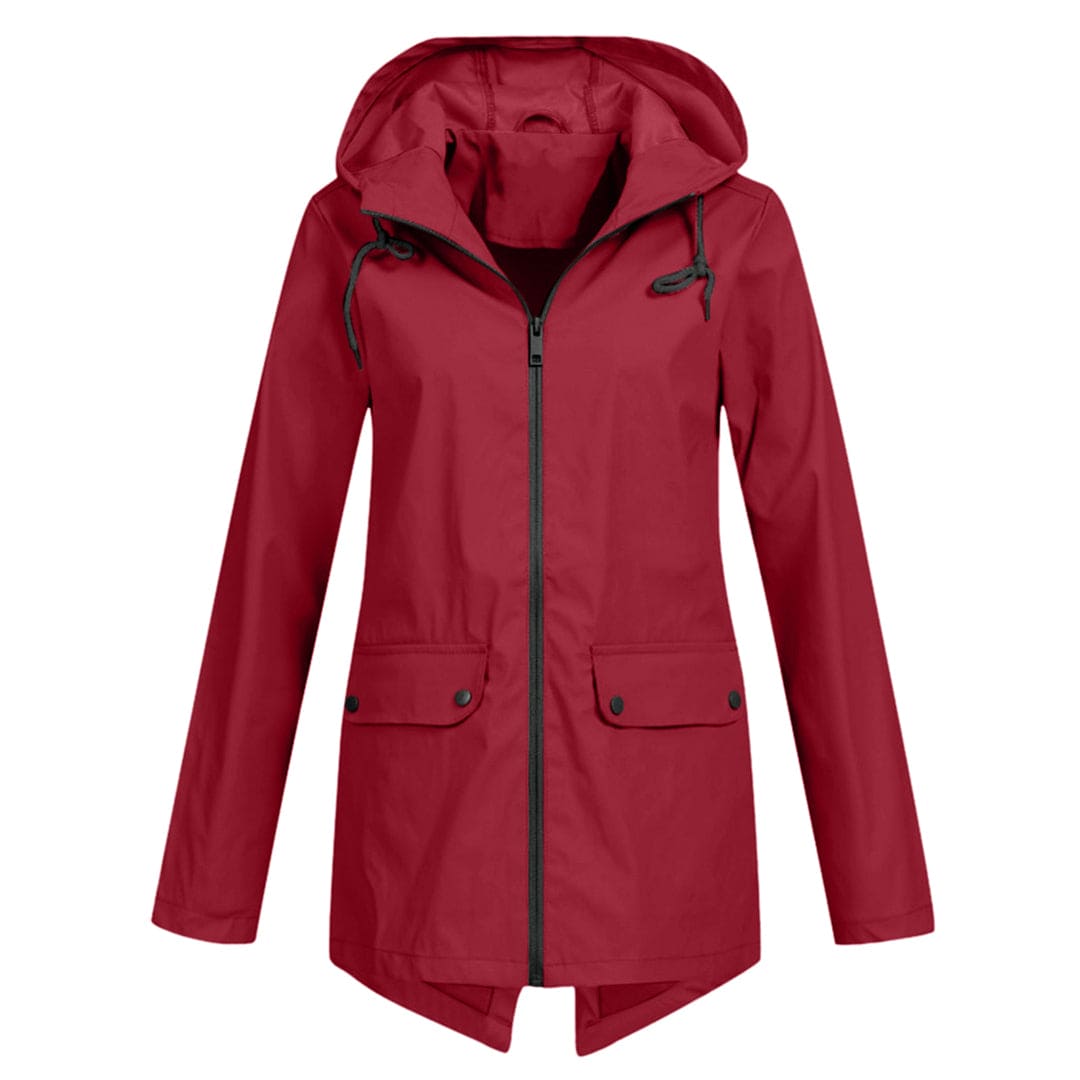 Streetwave Women Zip Jacket Versatile Lightweight Durable Outerwear Hooded With Pockets For Everyday Style