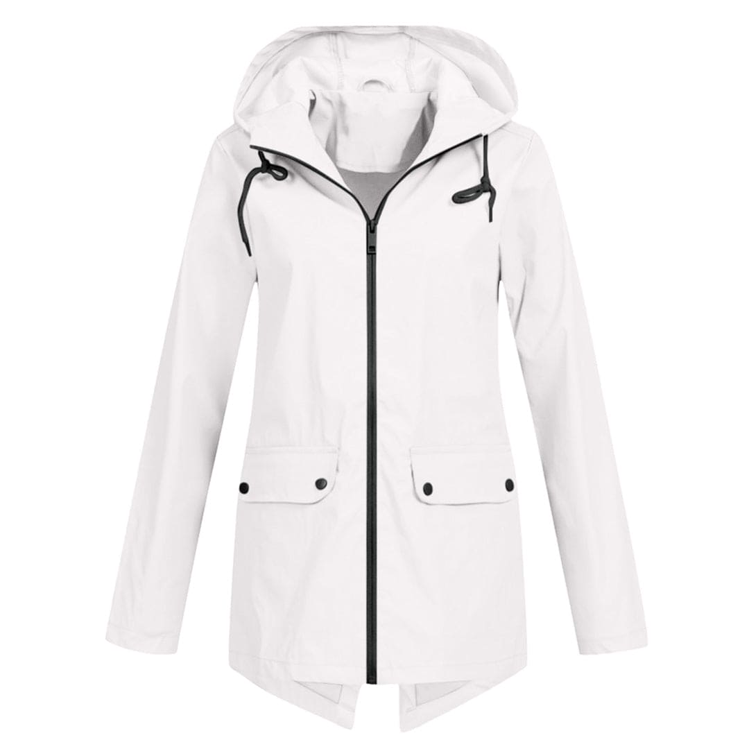 Streetwave Women Zip Jacket Versatile Lightweight Durable Outerwear Hooded With Pockets For Everyday Style