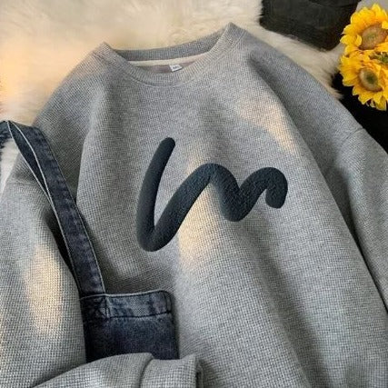 Street Wave Sweatshirt For Men With Soft Cotton Blend And Streetwear Comfort All Day