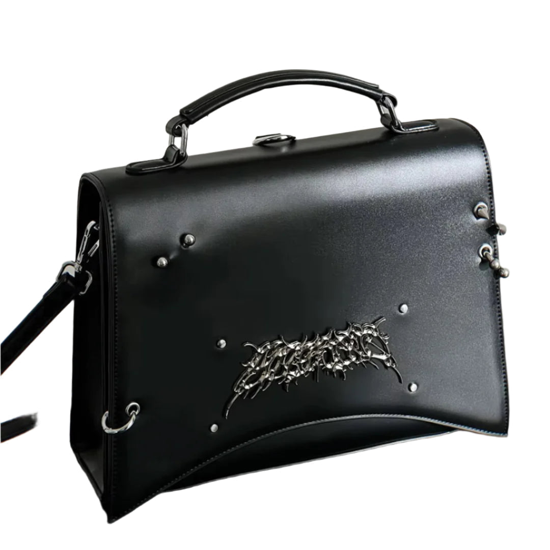 Rebel Chrome Messenger Bag - Street-Wave